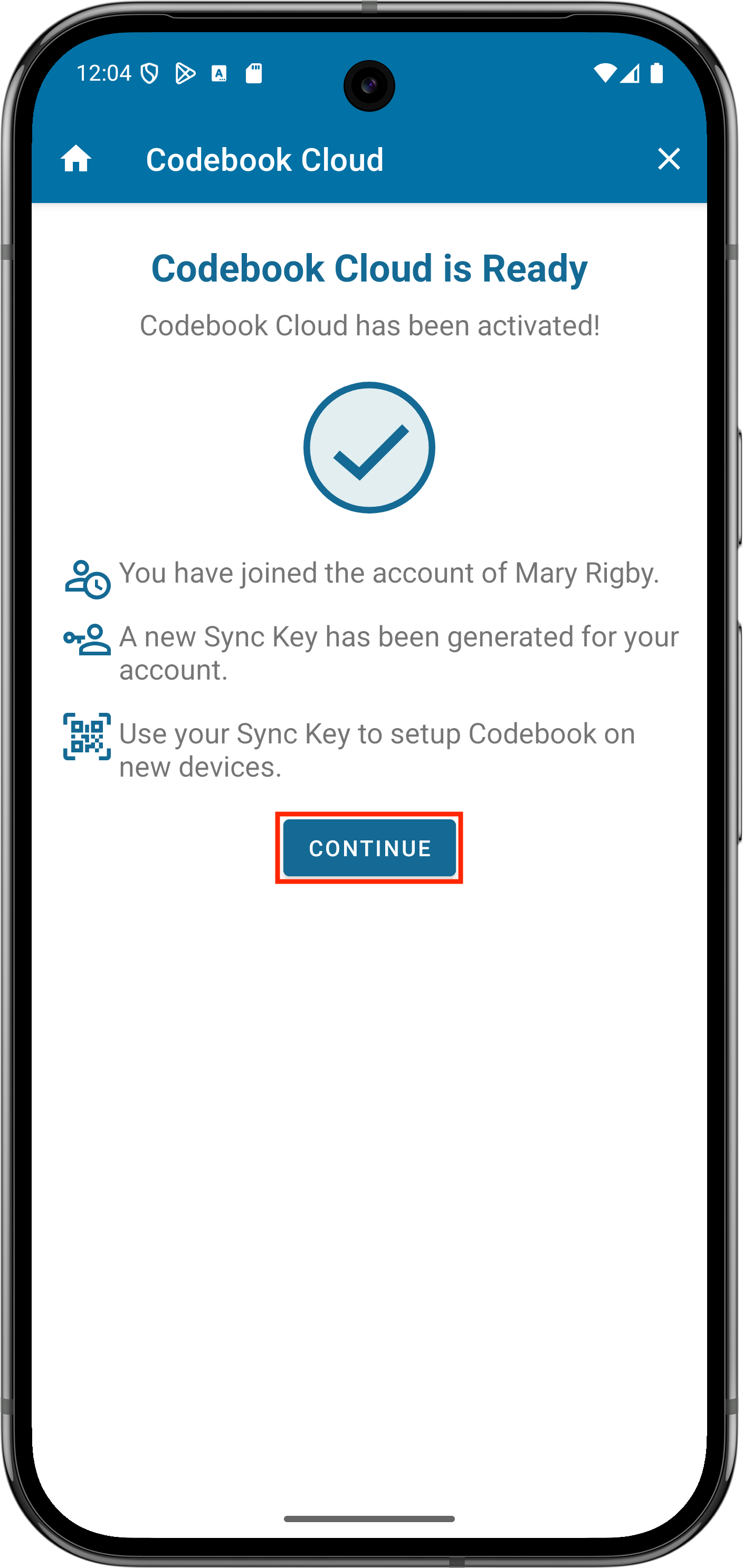 Codebook Cloud is Ready