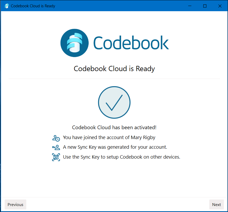 Codebook Cloud is Ready