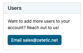 Codebook Cloud Users Options - for single user account