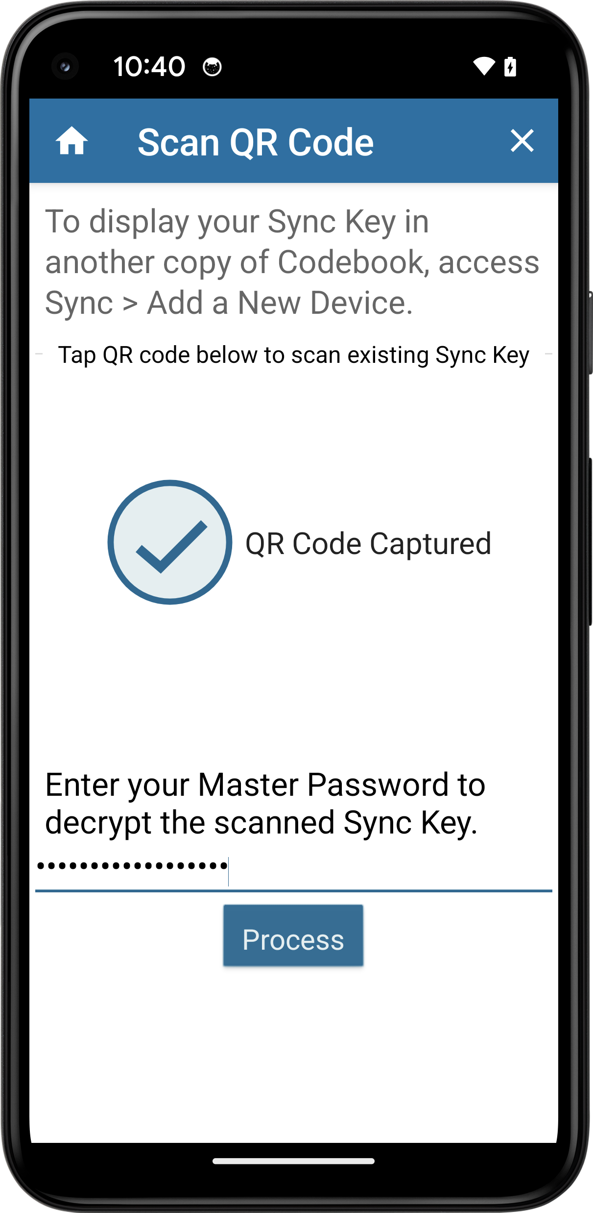 Decrypt Sync Key