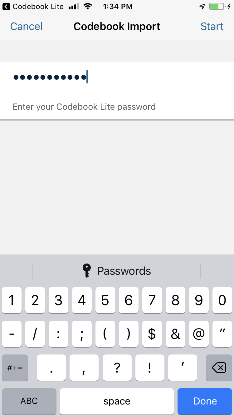 Import User Interface