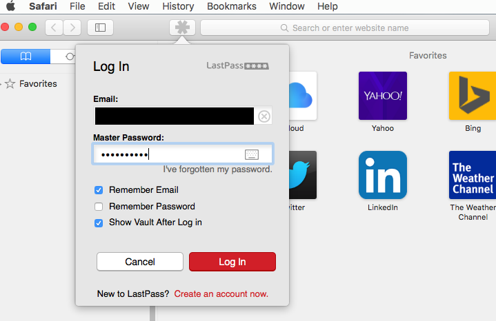 LastPass Login