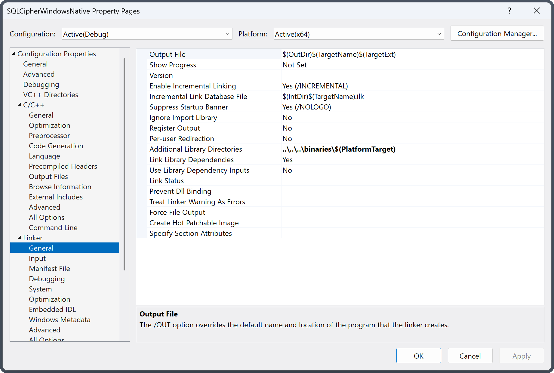 Additional Library Directories