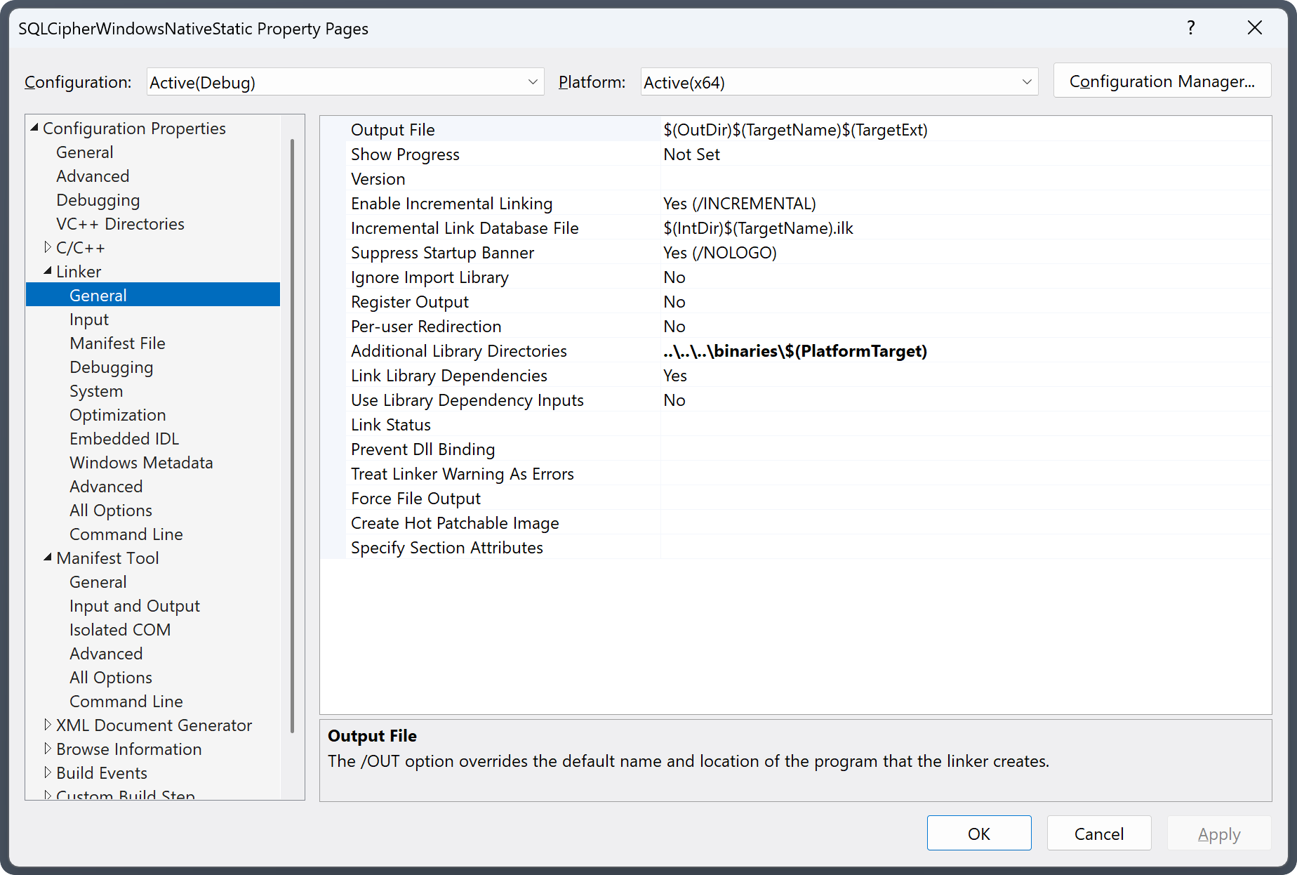 Additional Library Directories